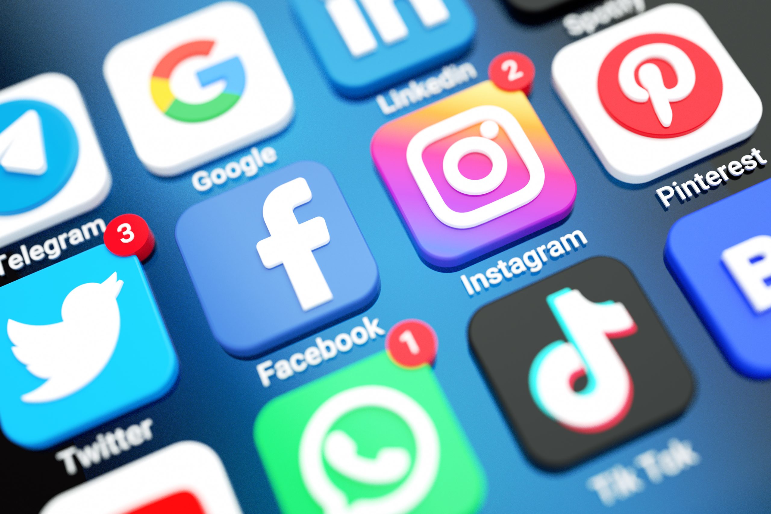 social-media-icons-logos-applications-mobile-phone-screen-3d